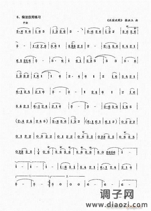 简捷实用唢呐教程  （上册）41-60