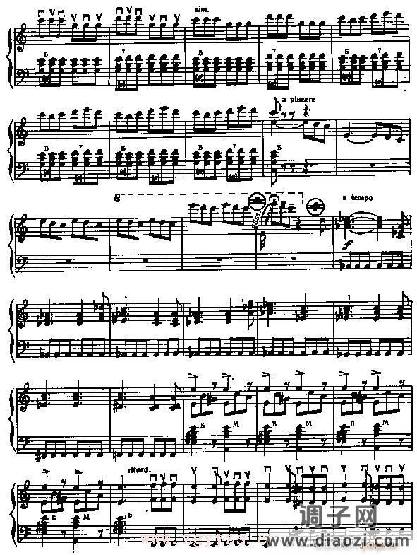 费加罗的咏叹调-手风琴