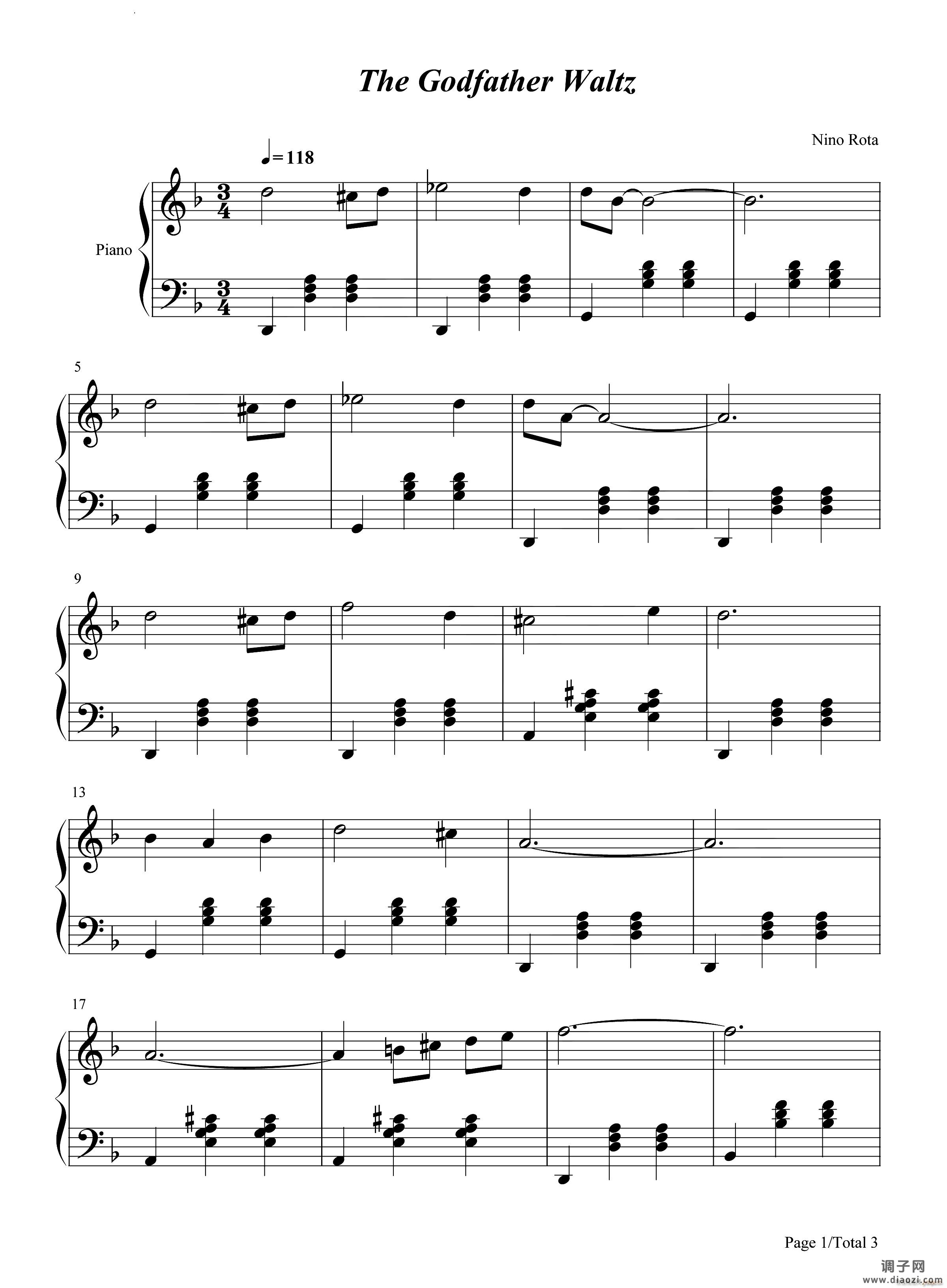 The Godfather Waltz教父插曲