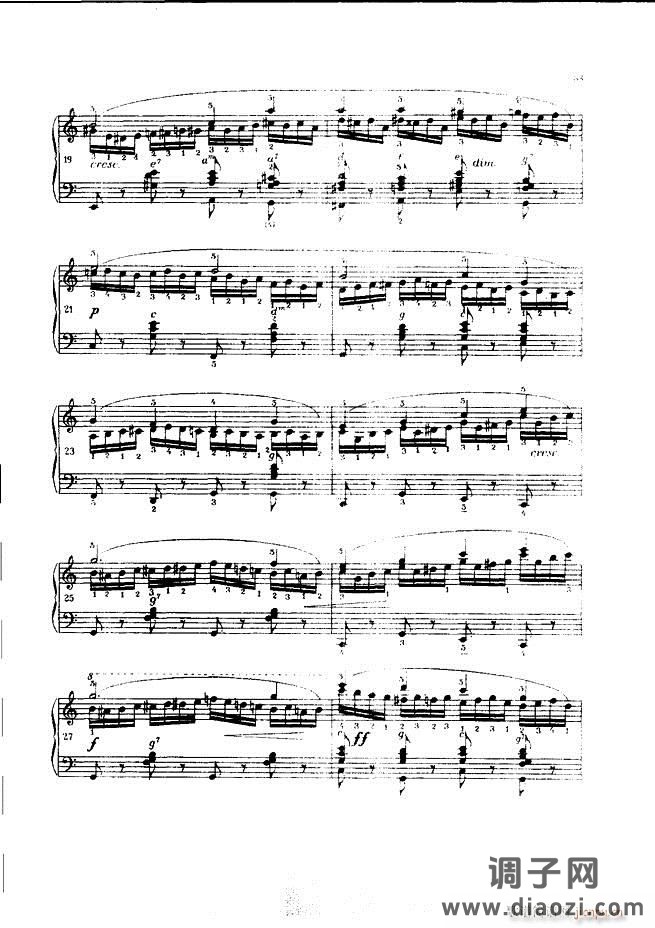 车尔尼手风琴练习曲集 Ⅲ