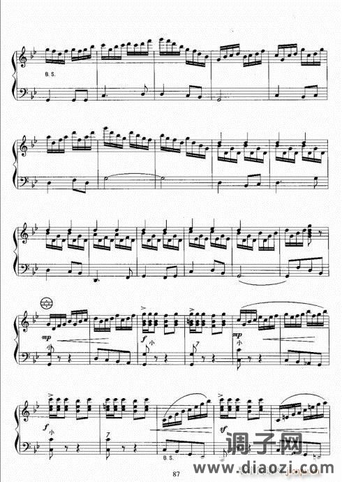 手风琴考级教程81-100