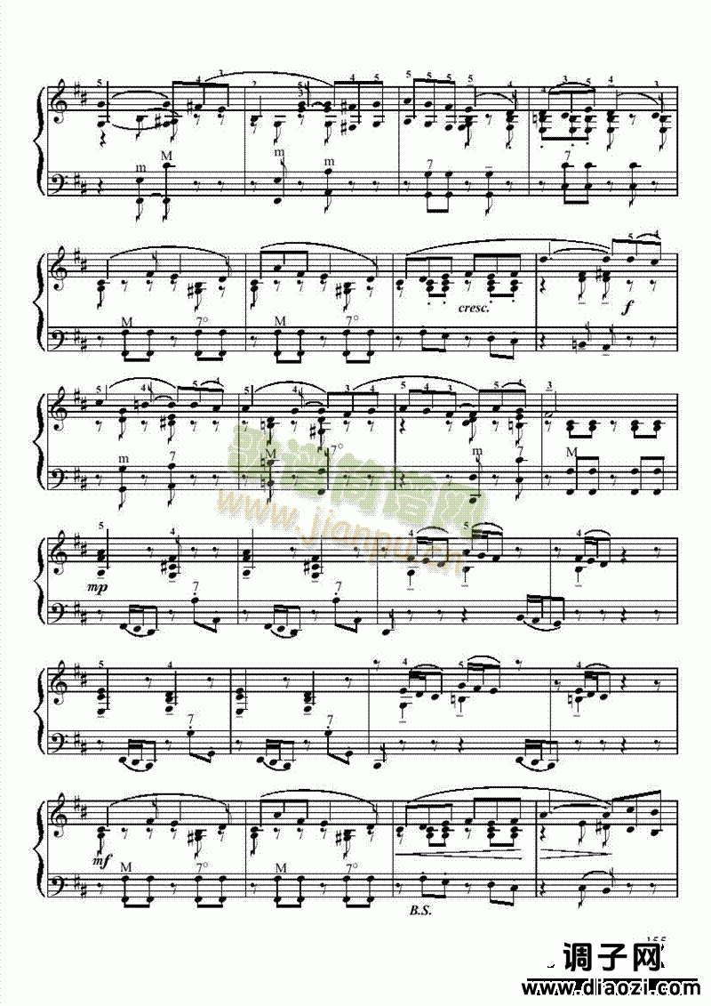 七级乐曲《谐谑曲》 键盘类 手风琴