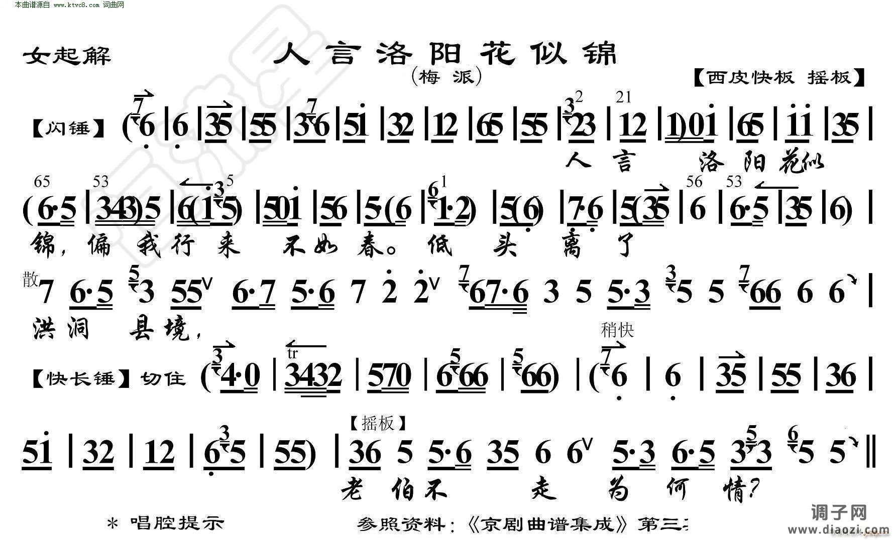 人言洛阳花似锦