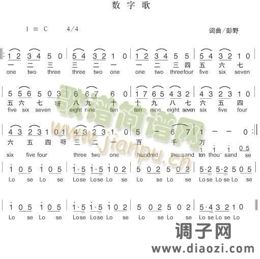 数字歌