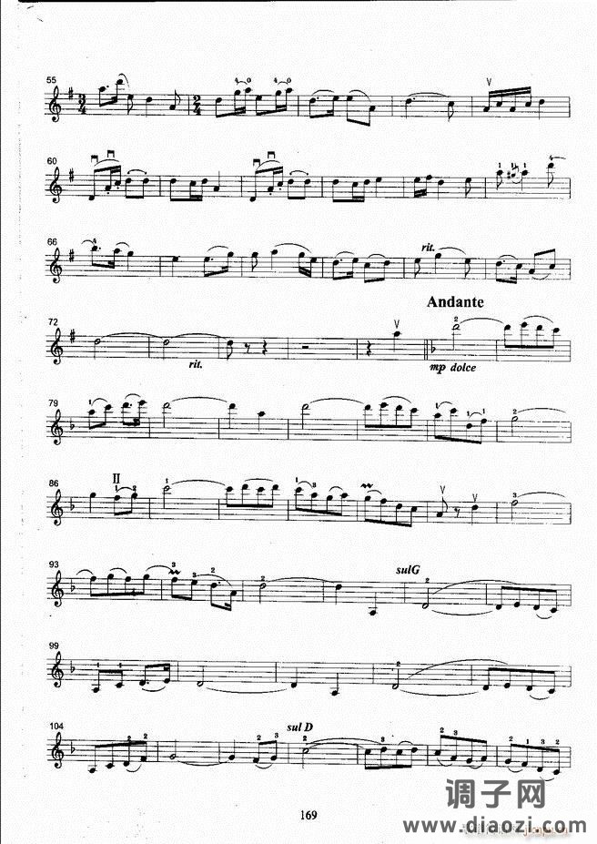 湖北艺术职业学院社会艺术考级系列教材 小提琴考级教程 （上册）121-180