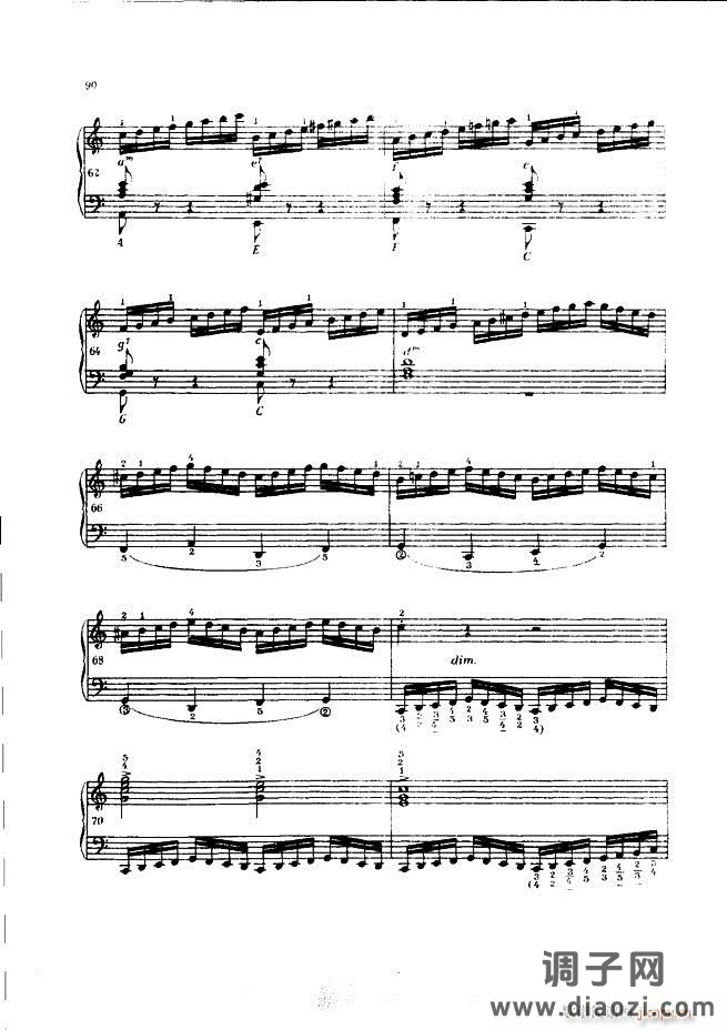 车尔尼手风琴练习曲集 Ⅲ