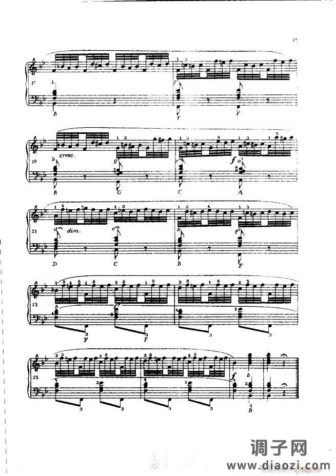 车尔尼手风琴练习曲集 Ⅲ