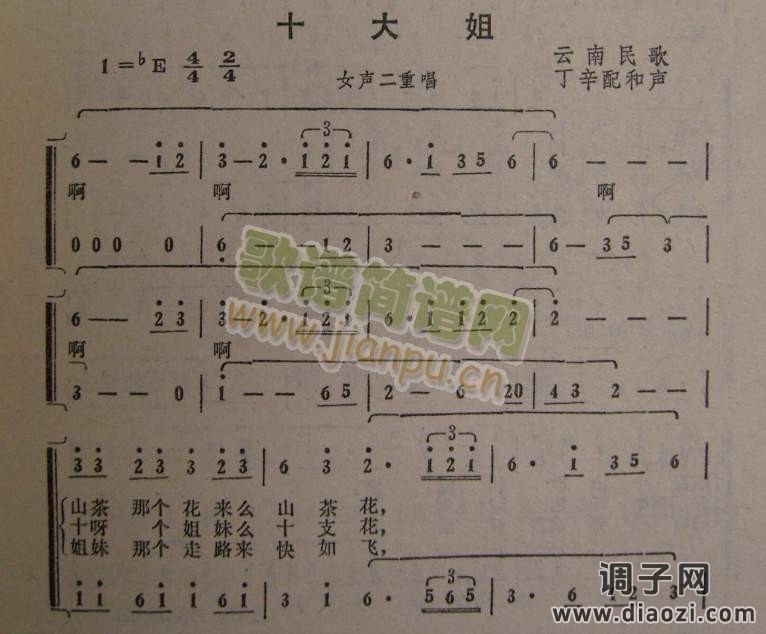 十大姐（女声二重唱）