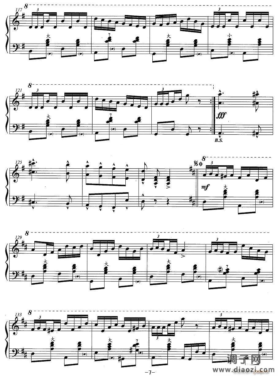 手风琴考级第六级：4、乐曲（幻想波尔卡舞曲）