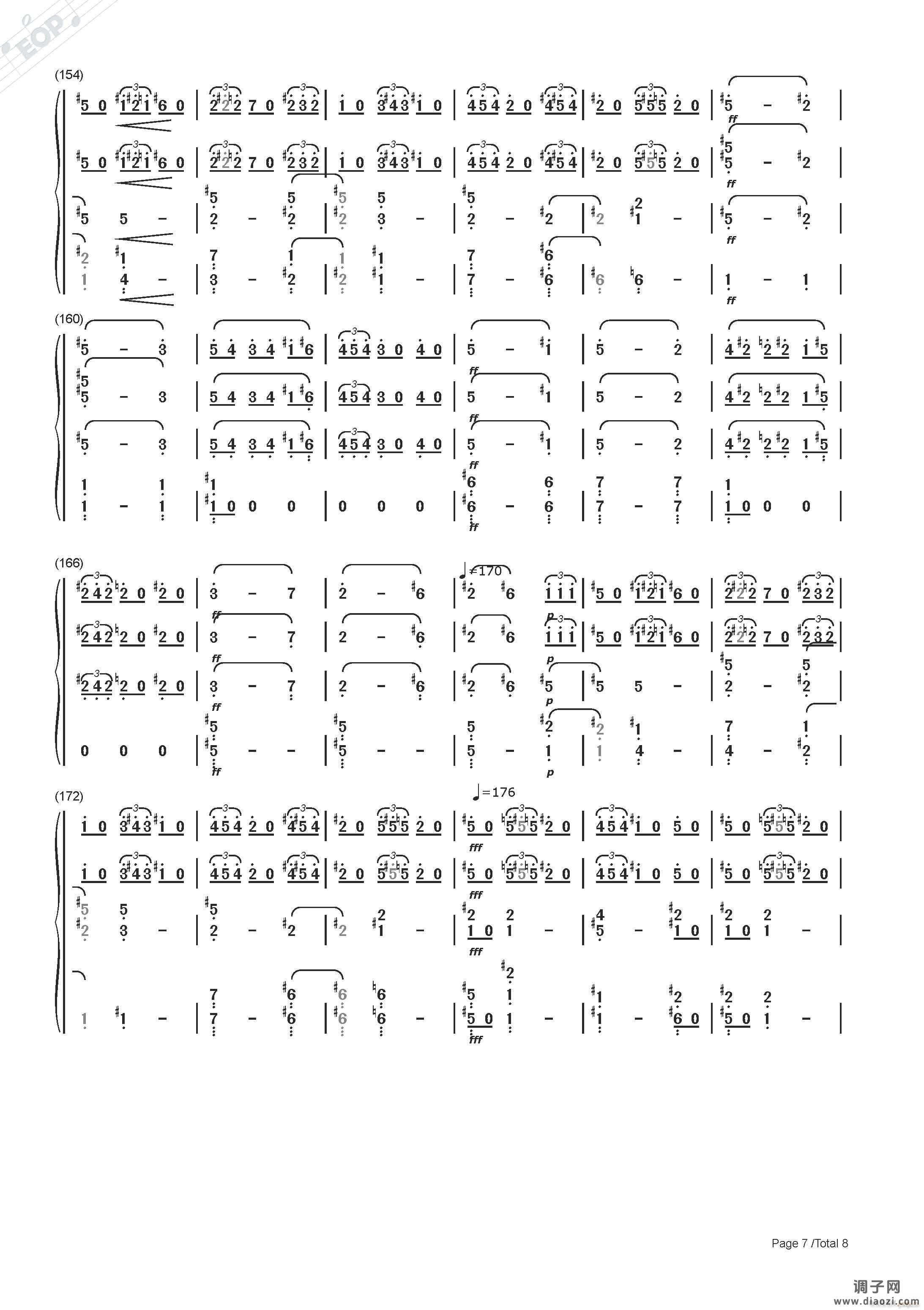 柴可夫斯基 胡桃夹子花之圆舞曲（节选 混合四重奏）