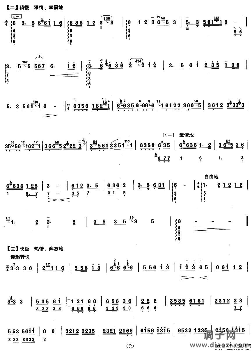 柳琴七级：草原抒怀