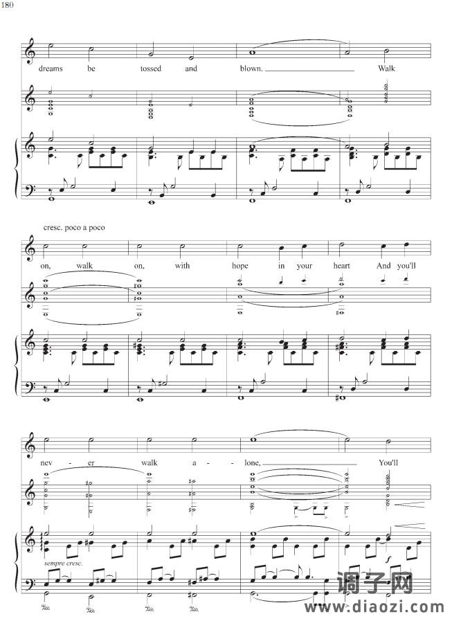 你永远不会独自行走