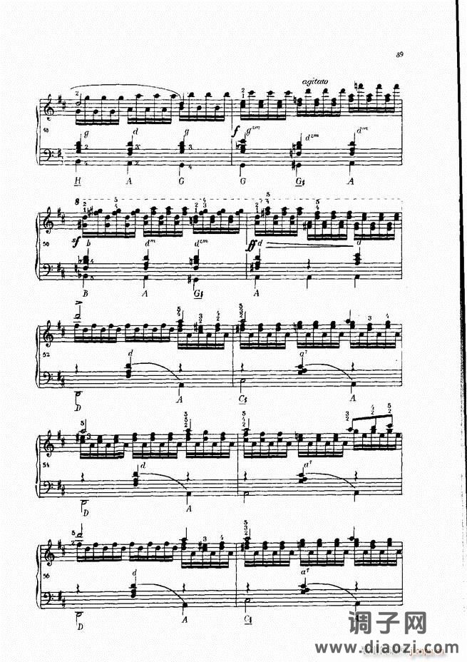 车尔尼手风琴练习曲集 Ⅳ