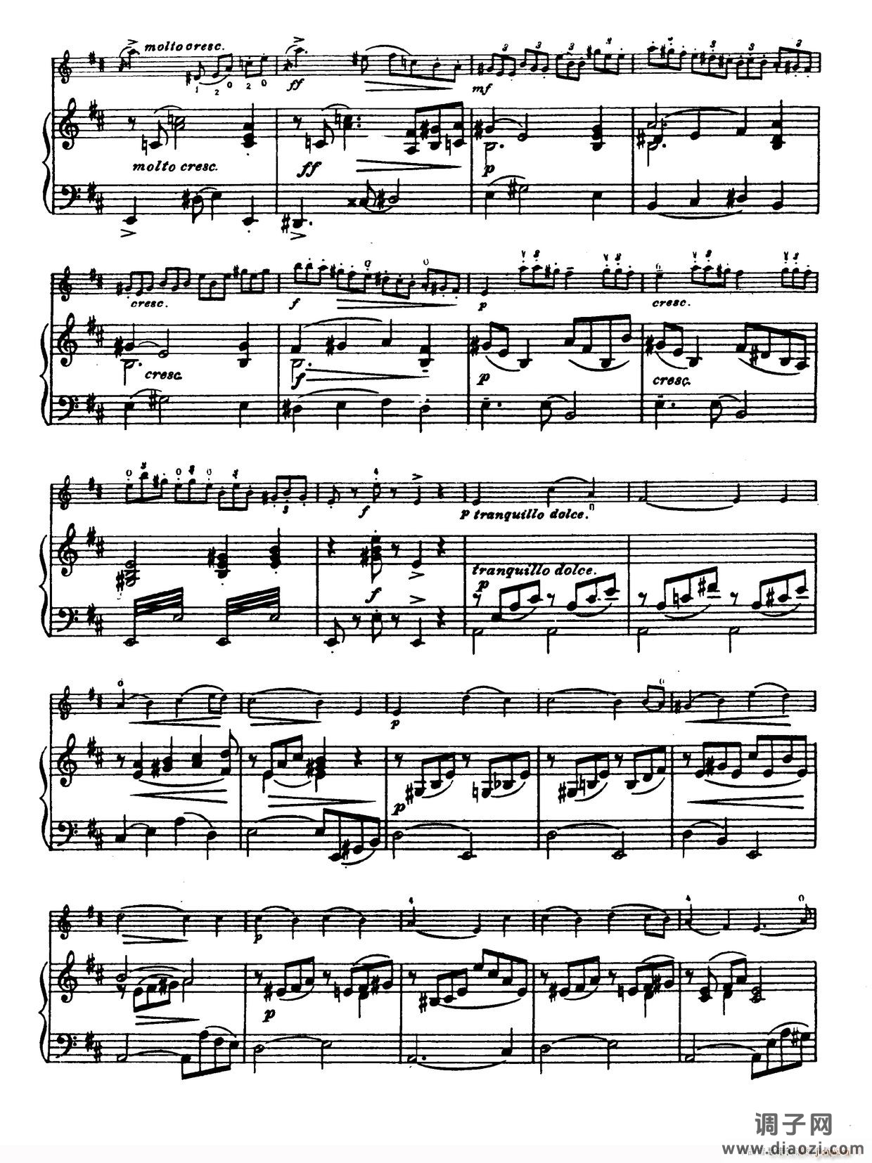 D大调学生协奏曲（塞茨作品第14号）