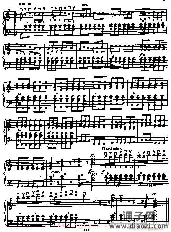 费加罗的咏叹调-手风琴