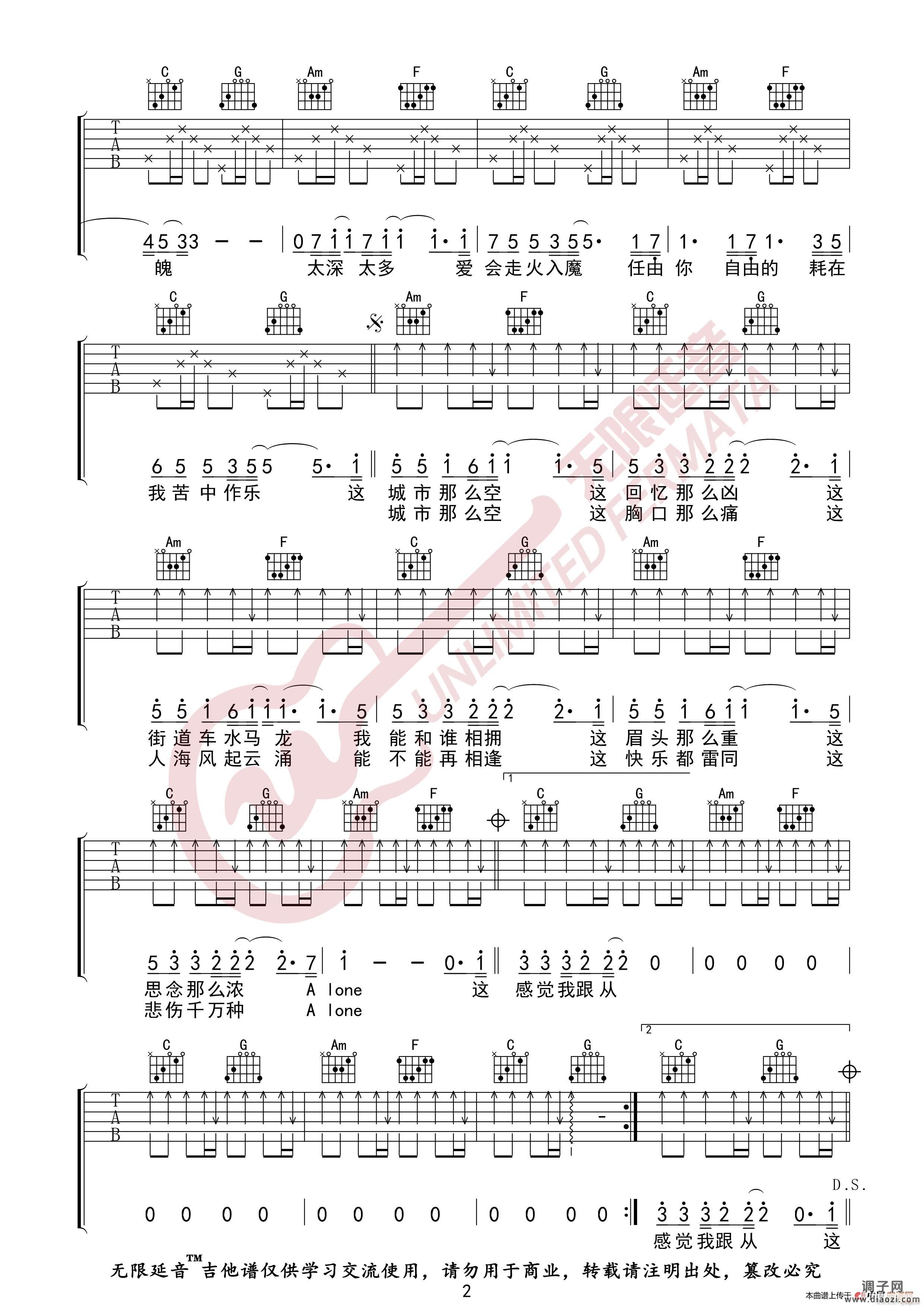 杨坤 空城 (无限延音编配)