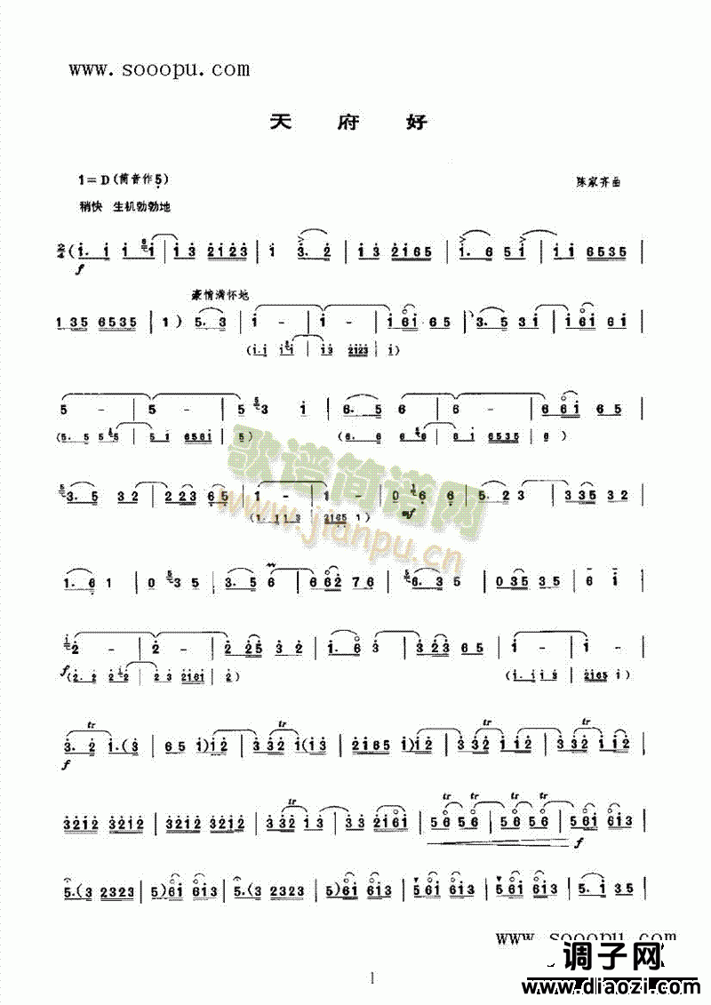 天府好 民乐类 唢呐